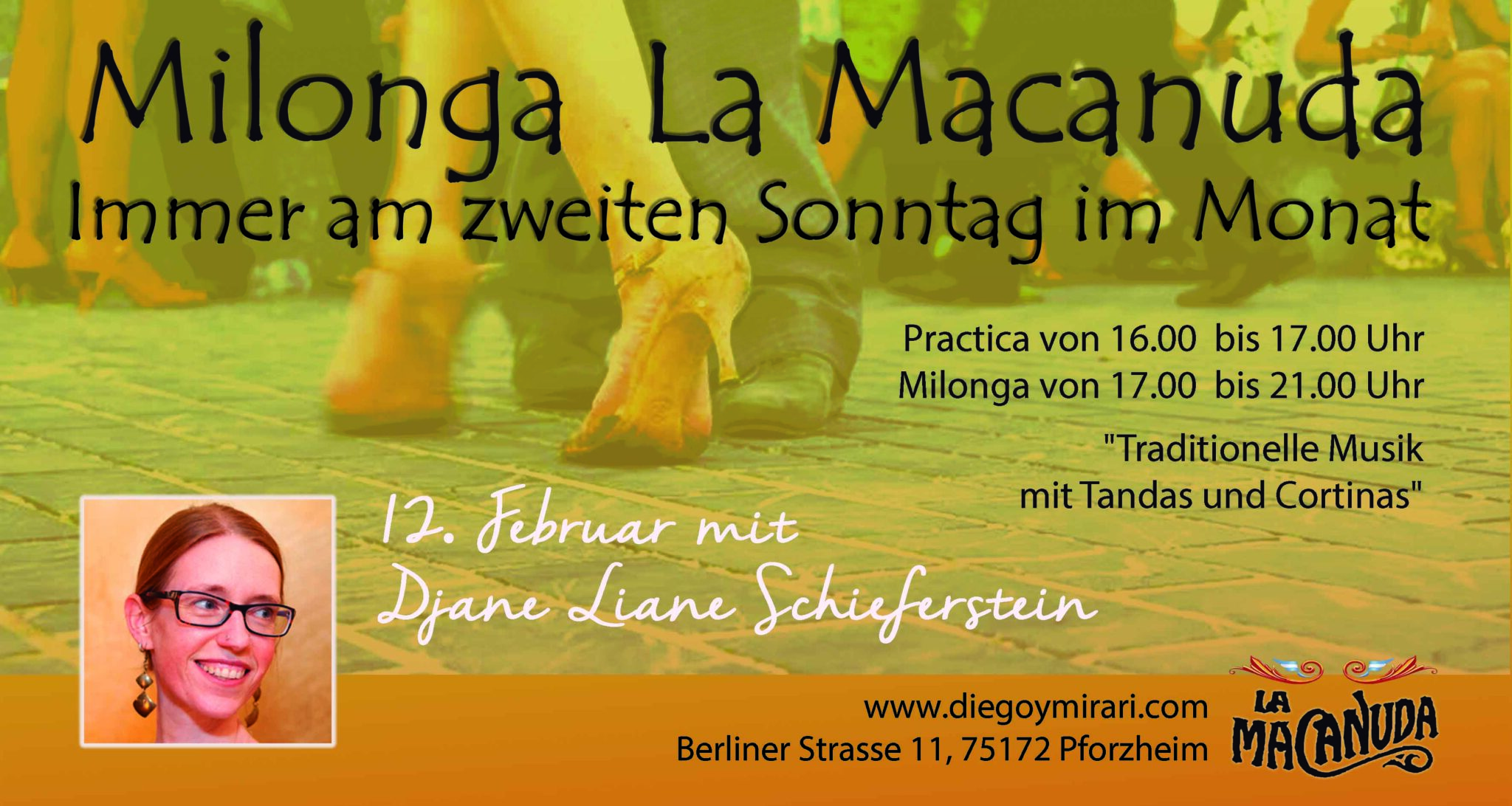 Milonga La Macanuda Am Februar Rhein Neckar Tango RNT