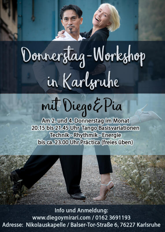 Donnerstag Workshop Rhein Neckar Tango RNT